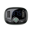 Baseus transmiter samochodowy FM T‑Shaped S‑09 Bluetooth MP3 - Czarny