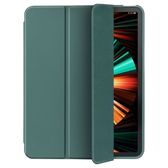 Etui do iPad Pro 11" 2022/2021 (4/3 gen.), Smartcase z miejscem na rysik, zielone