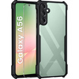 Etui do Samsung Galaxy A56 5G, AntiDrop Hybrid, czarne + Szkło hartowane 9H