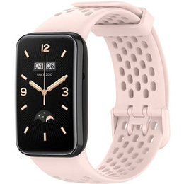 Pasek Silikonowy do Xiaomi Mi Band 7 Pro, Różowy