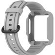 Pasek + Etui do Xiaomi Redmi Watch 2 Lite / Xiaomi Mi Watch Lite, Szary