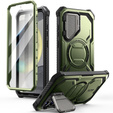 Etui Supcase do Samsung S25, IBLSN ArmorBox MagSafe, Zielone