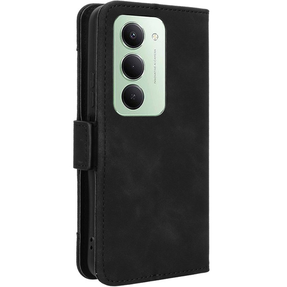 Etui z klapką do Xiaomi Redmi 15 5G / 4G, Card Slot, czarne