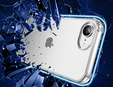 Etui do iPhone 16E, Erbord Dropproof, przezroczyste + Szkło
