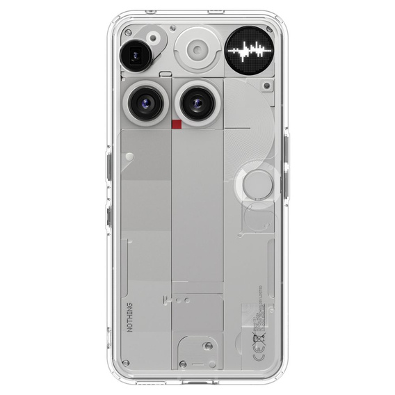 Etui Spigen do Nothing Phone 3, Ultra Hybrid, przezroczyste