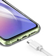 Etui do Samsung Galaxy A15 4G / 5G, Silicone Brokat, przezroczyste + Szkło 9H