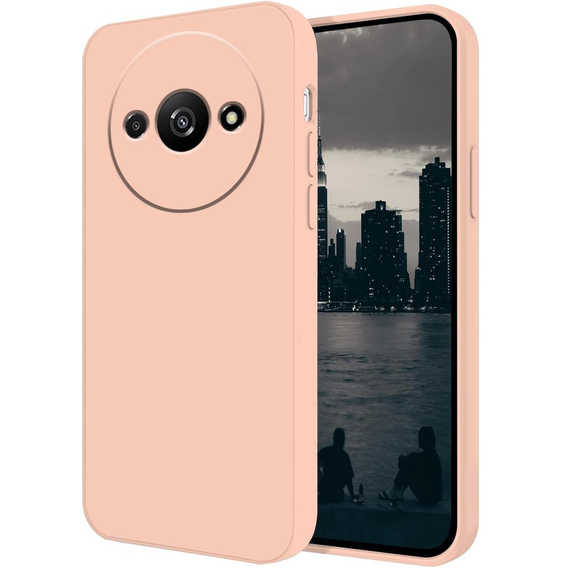 Etui do Xiaomi Redmi A3, Silicone Lite, różowe