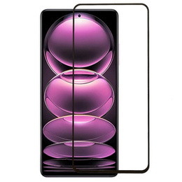 Szkło Hartowane 3D do Xiaomi Redmi Note 12 Pro+ 5G / Pro 5G / Poco X5 Pro 5G, z czarną ramką