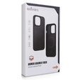 Etui do iPhone 15 Pro Max, Aramid Carbon Fiber, czarne