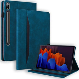 Etui do Samsung Galaxy Tab S8 Ultra, Classic, z miejscem na rysik, niebieskie