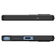 Etui Spigen do Samsung Galaxy S25 Ultra, Liquid Air, czarne + Szkło Hartowane 9H