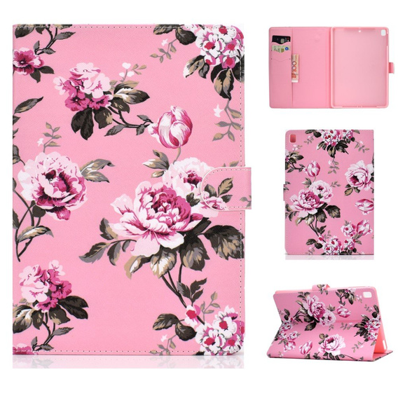 Etui do iPad 9.7" 2018/2017 (6/5 gen.) / Air 2/1 9.7" 2014/2013, Kwiaty