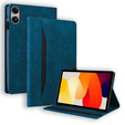 Etui z klapką i kieszonkami na karty do Xiaomi Redmi Pad 2 - Niebieskie