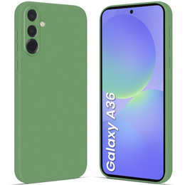 Etui do Samsung Galaxy A36 5G, Silicone Lite, zielone