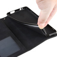 Etui z klapką do Xiaomi Mi Note 10 Lite, Card Slot, czarne