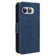 Etui z klapką do T Phone 3 5G, Card Slot, granatowe