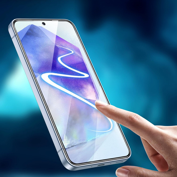 2x Szkło Hartowane do Samsung Galaxy A55 5G, ERBORD 9H Hard Glass, szybka