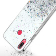 Etui do Huawei Y7 2019, Glittery, przezroczyste