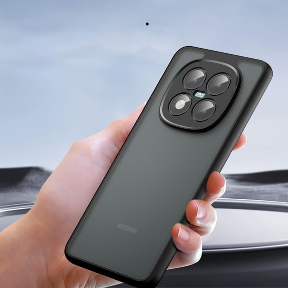 Etui do Xiaomi Redmi Note 15 Pro Plus 5G / Poco M8 Pro 5G, Fusion Hybrid, matowe czarne