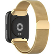 Pasek Bransoleta Milanese do Xiaomi Redmi Watch 3 Active, Złota