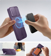 Etui do iPhone 15 Pro Max, Suritch Shockproof, do MagSafe, fioletowe
