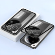 Etui do Xiaomi 15 Ultra, Magnetic Dual Glass, czarne