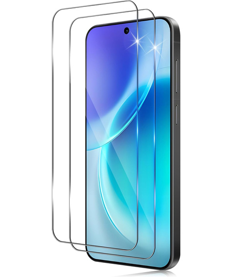 2x Szkło Hartowane do Vivo X300, ERBORD 9H Hard Glass, szybka