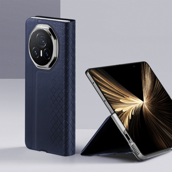 Etui Dux Ducis Bril Series do Honor Magic V5 5G, niebieskie