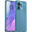 Etui do Motorola Edge 40, Fusion Hybrid, niebieskie
