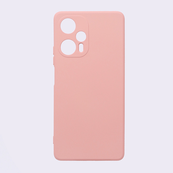 Etui do Xiaomi Poco F5, Silicone Lite, różowe