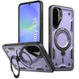 Etui do Samsung Galaxy A36 5G, Military MagSafe, fioletowe
