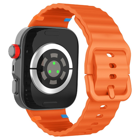 Pasek Silikonowy do Huawei Watch Fit 4 / 4 Pro / 3, Pomarańczowy