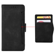 Etui z klapką do Motorola Moto G24 / G24 Power / G04, Card Slot, czarne