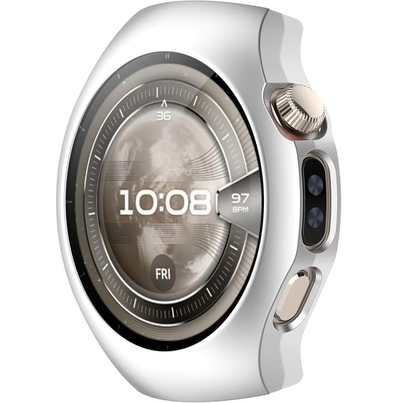 Etui ochronne do Huawei Watch 5 42mm, srebrne