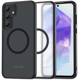Etui do Samsung Galaxy A55 5G, Fusion Hybrid, do MagSafe, czarne