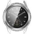 2w1 Etui + Szkło Hartowane do Xiaomi Watch S3, Przezroczyste