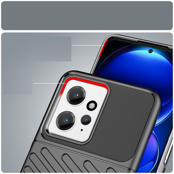 Etui do Xiaomi Redmi Note 12 4G, Thunder, czarne