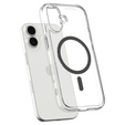 Etui Spigen do iPhone 17, Ultra Hybrid MagSafe, Clear/Graphite