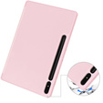 Etui do Samsung Galaxy Tab S10+ Plus, Smartcase z miejscem na rysik, różowe