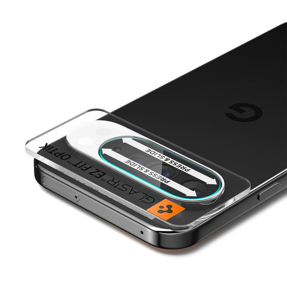 2x Spigen OPTIK.TR "EZ FIT", Szkło Hartowane na Aparat do Google Pixel 10 Pro, Crystal Clear
