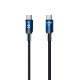 Forever Kabel Ombre USB-C do USB-C, 100W, 1m, czarny