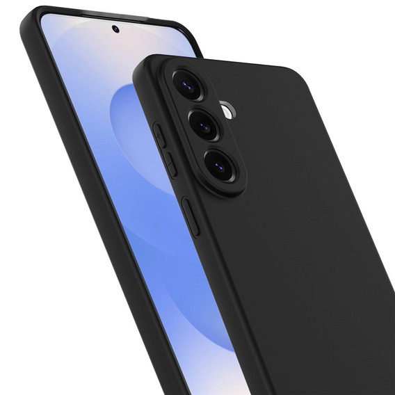 Etui do Samsung Galaxy A57 5G, Silicone Lite, do MagSafe, czarne