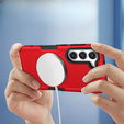 Etui do Samsung Galaxy S23 Plus, Protective MagSafe, czerwone