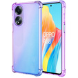 Etui Gradient Dropproof do Oppo A58 4G, Fioletowe / niebieskie