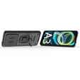 Etui do Xiaomi Redmi A3, KickStand Camera Lens, czarne
