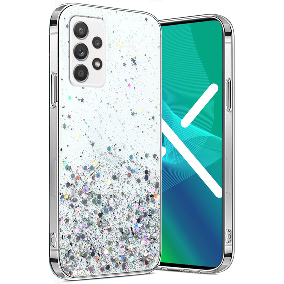 Etui do Samsung Galaxy A33 5G, Glittery, przezroczyste