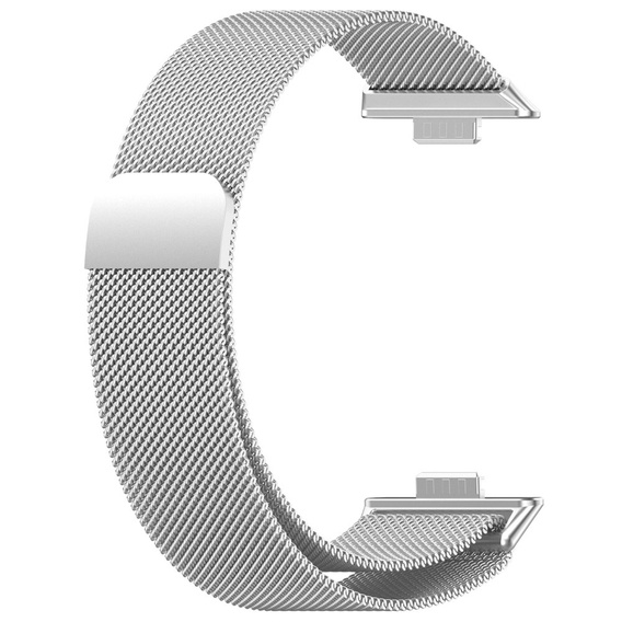 Bransoleta Milanese do Huawei Watch Fit 4 / 4 Pro / 3, Srebrna