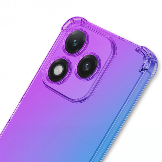 Etui Gradient Dropproof do Honor 400 Lite, Fioletowe / niebieskie