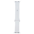 Pasek Silikonowy do Apple Watch 1/2/3/4/5/6/7/8/9/10/11/SE Ultra 1/2/3 42/44/45/46/49mm, Biały
