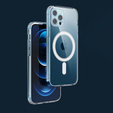 Etui Clear Mag Cover do iPhone 13/14, Transparent + Szkło 9H
